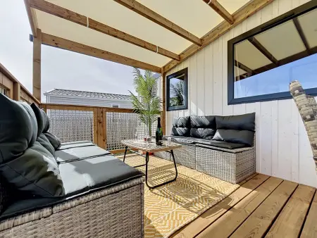 Maison 3 ch, piscine chauffée - 6 pers., Mobil Home 6 personnes à Saint Pair sur Mer - Photo 8