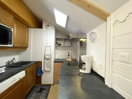 Duplex confortable, vue piste - 6 pers., Appartement 8 personnes à Valfréjus - Photo 4
