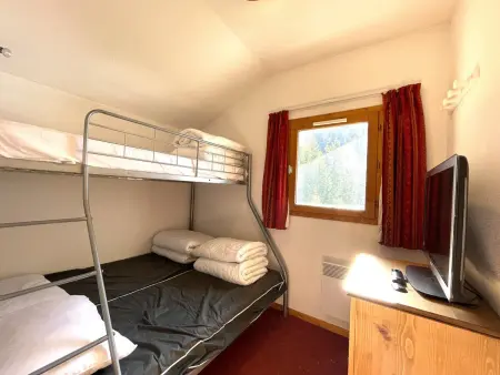 Duplex confortable, vue piste - 6 pers., Appartement 8 personnes à Valfréjus - Photo 8