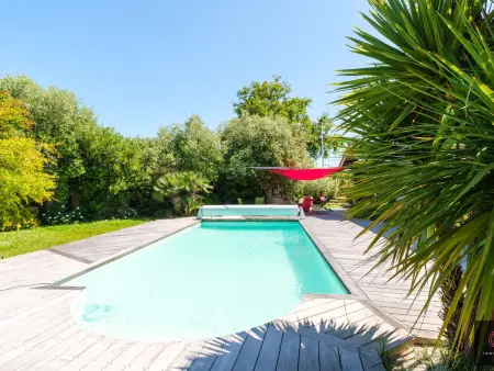 Villa de plain-pied avec piscine - 8 pers., Villa 8 personnes à Biscarrosse - Photo 3