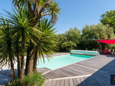Villa de plain-pied avec piscine - 8 pers., Villa 8 personnes à Biscarrosse - Photo 4