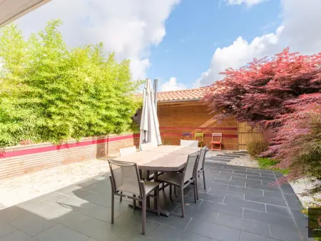 Villa de plain-pied avec piscine - 8 pers., Villa 8 personnes à Biscarrosse - Photo 14