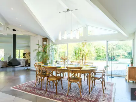 Villa de plain-pied avec piscine - 8 pers., Villa 8 personnes à Biscarrosse - Photo 25