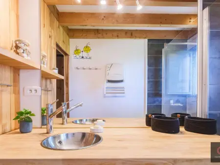Chalet avec jacuzzi et pétanque - 6 pers., Chalet 6 personnes à Gastes - Photo 8