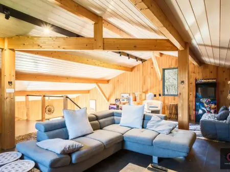 Chalet avec jacuzzi et pétanque - 6 pers., Chalet 6 personnes à Gastes - Photo 14