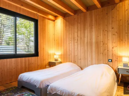 Chalet avec jacuzzi et pétanque - 6 pers., Chalet 6 personnes à Gastes - Photo 15