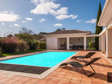 Villa contemporaine avec piscine - 8 pers., Villa 8 personnes à Sanguinet - Photo 1