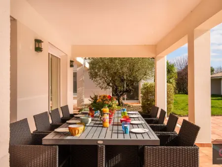 Villa contemporaine avec piscine - 8 pers., Villa 8 personnes à Sanguinet - Photo 5