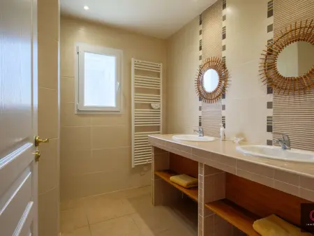 Villa contemporaine avec piscine - 8 pers., Villa 8 personnes à Sanguinet - Photo 16