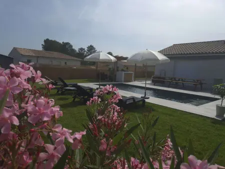 Maison contemporaine avec piscine - 6-8 pers., Villa 8 personnes à Parentis en Born - Photo 1