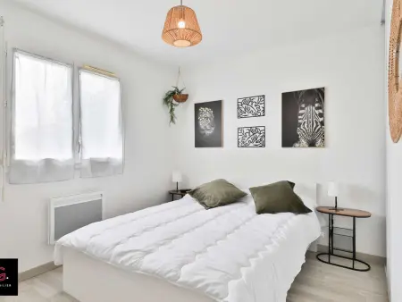 Maison contemporaine avec piscine - 6-8 pers., Villa 8 personnes à Parentis en Born - Photo 19