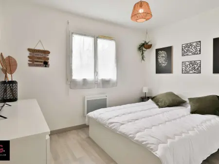 Maison contemporaine avec piscine - 6-8 pers., Villa 8 personnes à Parentis en Born - Photo 20
