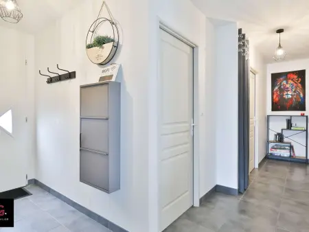 Maison contemporaine avec piscine - 6-8 pers., Villa 8 personnes à Parentis en Born - Photo 24