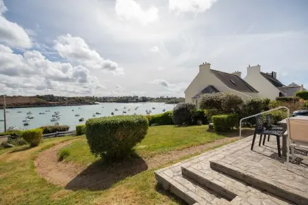 Maison de vacances vue panoramique sur la mer, Magnifique vue panoramique sur la mer – Portsall - Photo 4
