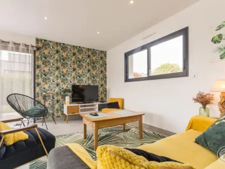 Maison contemporaine, animaux admis - 6 pers., Gite 5 personnes à Barneville Carteret - Photo 2