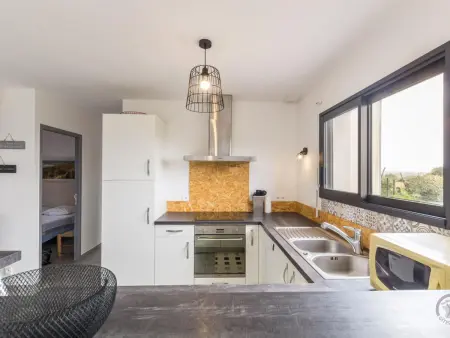 Maison contemporaine, animaux admis - 6 pers., Gite 5 personnes à Barneville Carteret - Photo 7