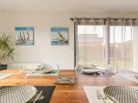 Maison contemporaine, animaux admis - 6 pers., Gite 5 personnes à Barneville Carteret - Photo 8