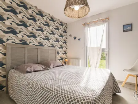Maison contemporaine, animaux admis - 6 pers., Gite 5 personnes à Barneville Carteret - Photo 11