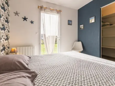 Maison contemporaine, animaux admis - 6 pers., Gite 5 personnes à Barneville Carteret - Photo 12