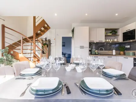 Maison confortable, animaux acceptés - 8 pers., Gite 8 personnes à Saint Germain sur Ay - Photo 6