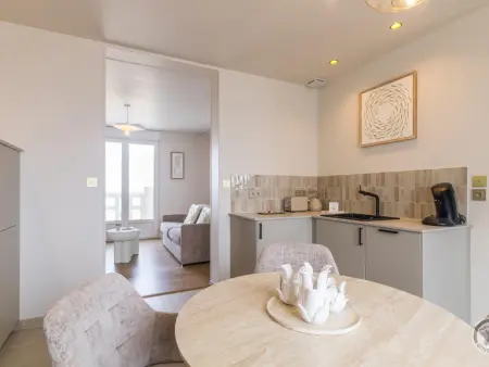Appartement vue mer - 2 pers., Appartement 2 personnes à Barneville Carteret - Photo 9