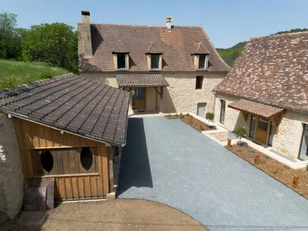 Gîte avec piscine, climatisation - 14 pers., Gite 14 personnes à Savignac de Miremont - Photo 3