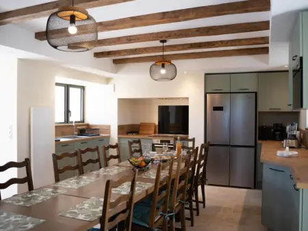 Gîte avec piscine, climatisation - 14 pers., Gite 14 personnes à Savignac de Miremont - Photo 9