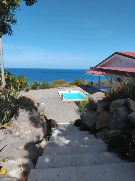 Villa confortable avec piscine à Le Prêcheur, Villa 6 personnes à Le Prêcheur - Photo 1