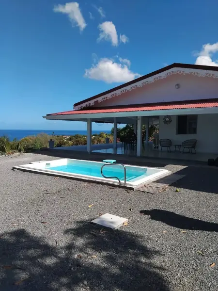 Villa confortable avec piscine à Le Prêcheur, Villa 6 personnes à Le Prêcheur - Photo 8