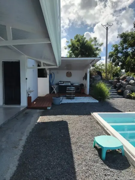 Villa confortable avec piscine à Le Prêcheur, Villa 6 personnes à Le Prêcheur - Photo 9