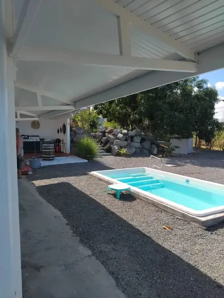 Villa confortable avec piscine à Le Prêcheur, Villa 6 personnes à Le Prêcheur - Photo 10
