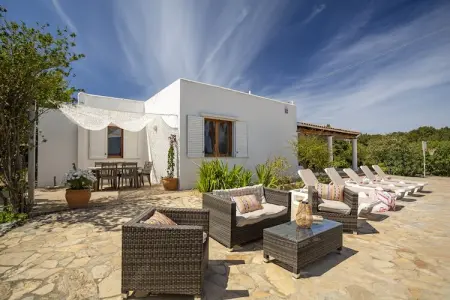 CANA IRENE, Villa de 3 chambres avec piscine à Sant Josep - Photo 6