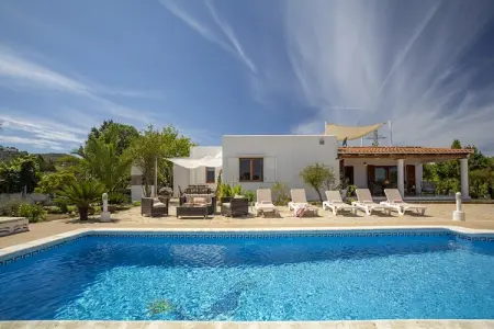 CANA IRENE, Villa de 3 chambres avec piscine à Sant Josep - Photo 9