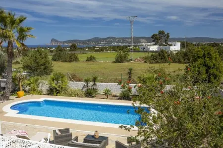 CANA IRENE, Villa de 3 chambres avec piscine à Sant Josep - Photo 12