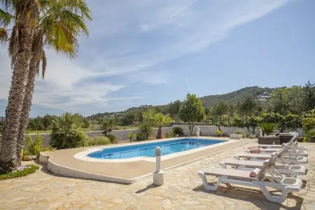 CANA IRENE, Villa de 3 chambres avec piscine à Sant Josep - Photo 13