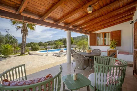 CANA IRENE, Villa de 3 chambres avec piscine à Sant Josep - Photo 35