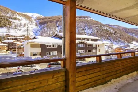Central Park-Appartement 2 piÃ¨ces avec coin nuit 7 personnes, Séjour alpin spacieux pour sept personnes - Photo 4