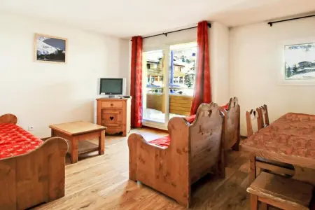 Central Park-Appartement 2 piÃ¨ces avec coin nuit 7 personnes, Séjour alpin spacieux pour sept personnes - Photo 10