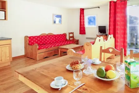 Central Park-Appartement 3 piÃ¨ces avec coin nuit 9 personnes, Appartement en duplex pour 9 personnes à La Foux d’Allos - Photo 2