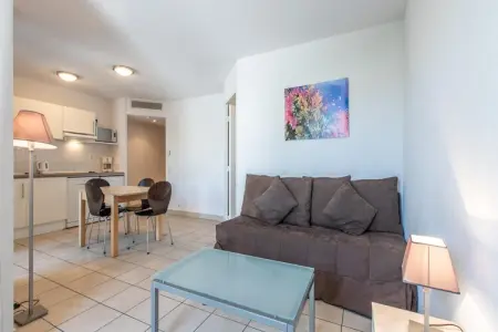 Residence Le Crystal - 2-room apartment for 4 people, Séjour en bord de mer pour 4 personnes à Cagnes-sur-Mer - Photo 10
