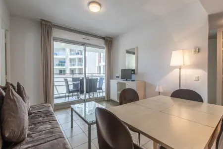 Residence Le Crystal - 3-room apartment for 6 people, Séjour spacieux sur la Côte d'Azur pour 6 personnes - Photo 13