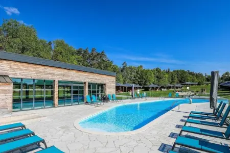 Le Domaine des MonÃ©diÃ¨res - Cabane de charme vue forÃªt 2ad  2enf -12ans, Chalet près du lac Meyrignac - Photo 9
