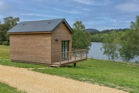 Le Domaine des MonÃ©diÃ¨res - Cabane de charme vue Lac 2ad  2enf -12ans, Chalet pour 4 personnes avec vue sur le lac - Photo 8