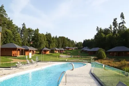 Le Domaine des MonÃ©diÃ¨res - Chalet 3 piÃ¨ces 6 personnes, Chalet en bois pour 6 personnes en Corrèze - Photo 13
