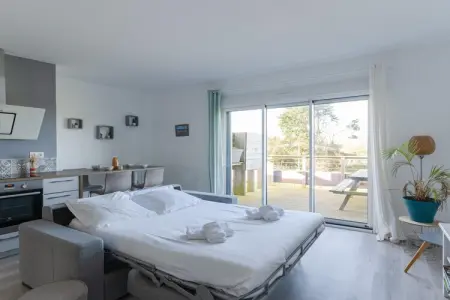 ROSCAROC ENEZ KARN, Appartement à Ploudalmézeau près de la plage de Treompan - Photo 12