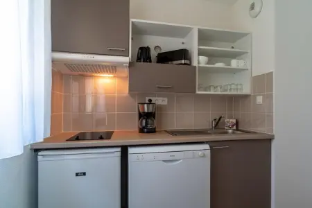 Les Rives de Pont-Appartement 2 piÃ¨ces 4 personnes avec balcon ou terrasse, Séjour en appartement 1 chambre à Pont-Aven avec balcon - Photo 11