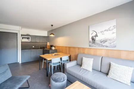 RÃ©sidence Les Ecrins d'Auris-Appartement 2 piÃ¨ces 4 personnes - vue montagne, Base avec accès direct aux pistes - Photo 3