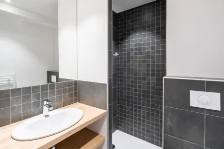RÃ©sidence Les Ecrins d'Auris-Appartement 2 piÃ¨ces 4 personnes - vue montagne, Base avec accès direct aux pistes - Photo 10