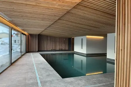 RÃ©sidence Les Ecrins d'Auris-Appartement 2 piÃ¨ces avec coin nuit 6 personnes, Retraite en montagne pour 6 personnes avec piscine intérieure - Photo 15