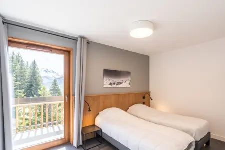 RÃ©sidence Les Ecrins d'Auris-Appartement 2 piÃ¨ces avec coin nuit 6 personnes - PMR, Location avec accès à la piscine intérieure et au sauna - Photo 6